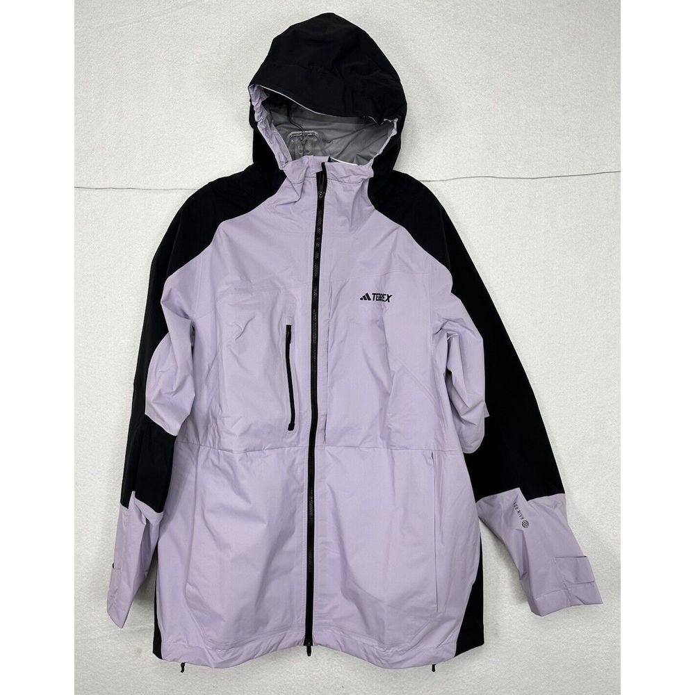 Adidas TERREX‎ Xploric Rain.Rdy Jacket Womens 1X Purple NEW
